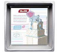 IBILI 815230 - Molde Cuadrado Extra Alto (30 x 30 x 10 cm) Aluminio anodizado