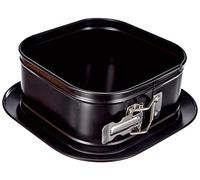 IBILI 826517 - Molde Desmontable Cuadrado Antiadherente con Base Extra 17x17 cm