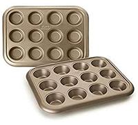 IBILI 840500 Molde Muffin 12 CAV.Golden Class