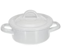 IBILI 902712 Cacerola Recta con Tapa BlancoA 12 CM