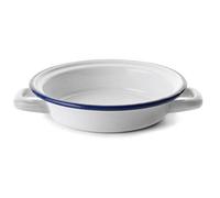 IBILI 904122 Bandeja Redonda con Asas BlancoA 22 CM