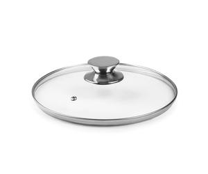 IBILI 971632 Tapa de Cristal pomo INOX 32 CM