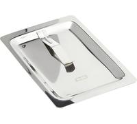Ibili Bandeja Cambios INOX BISTROT 17x10,50 CM, Stainless Steel, Plata, 17.5 x 12 x 5 cm (Paquete de 6)