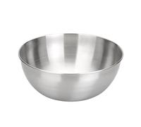 IBILI Bistrot - Bol Redondo de Ø22 cm en Acero Inoxidable con Base Plana