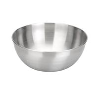 IBILI Bistrot - Bol Redondo de Ø25 cm en Acero Inoxidable con Base Plana