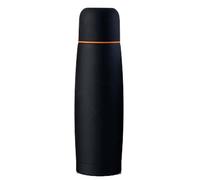 IBILI Termo para líquidos abombado 500 ml acero inoxidable doble pared Negro