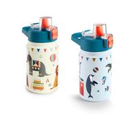 IBILI - Botella Termo Con Boquilla Circus, 350 ml, Botella para niños, Acero Inoxidable 18/10, Doble Pared, Color Aleatorio