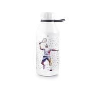 IBILI - Botella Termo Dobl.Pared Tennis Kids 350, Acero Inoxidable 18/10, Doble pared, Reutilizable