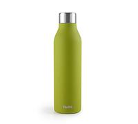 IBILI Botella termo doble pared olive 500 ml, Acero Inoxidable 18/10, Doble pared, Reutilizable