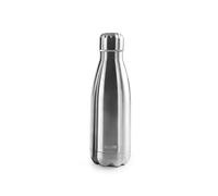 IBILI - Botella termo doble pared satin 350 ml, Acero Inoxidable 18/10, Doble pared, Reutilizable
