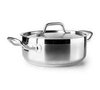 IBILI - Cacerola Con Tapa Inox Ebbe 18 Cm, Acero inoxidable 18/10, Apto para induccion