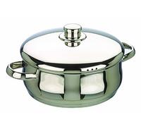IBILI - Cacerolacon tapa oslo, 26 cms, Acero inoxidable, Apta para induccion