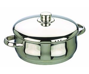 IBILI - Cacerolacon tapa oslo, 26 cms, Acero inoxidable, Apta para induccion