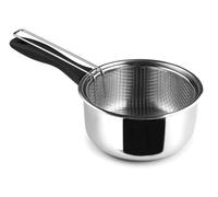 IBILI Cazo con cestillo Induktion 18 cms Acero inoxidable Apto para inducción Freidora