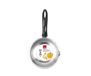 IBILI - Cazo inox con pico clasica, 16 cms, Acero inoxidable, Apto para induccion