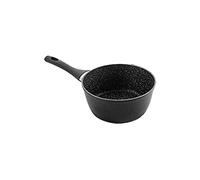 Ibili Cazo Natura – Antiadherente estilo piedra, mango de baquelita, apto para inducción, 16 cm