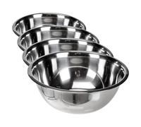 IBILI Clásica - Bol INOX, 29 centímetros (Paquete de 4)