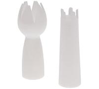 Ibili CNW0102 - Set 2 Boquillas (Plastico Blanco)
