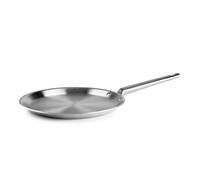 IBILI - Crepiera 5Ply Element 26 Cm, Acero Inoxidable, sin antiadherente, 5 capas, Apto para induccion