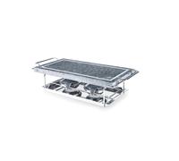 Ibili Grill Piedra Rectangular | Medidas 37 x 18 cm