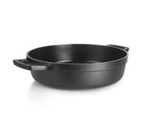 IBILI - Guisera Sin Tapa Esben 24 Cm, Aluminio Fundido, Antiadherente PFAS, Apta para induccion