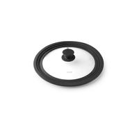 Ibili Tapa de cristal 970810 - Borde de silicona 24-26-28 cm