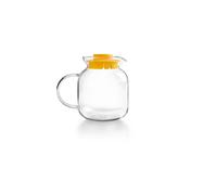 Ibili Jarra de Borrosilicato para Calentar Bebidas y Líquidos - Jarra para Microondas