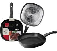 Ibili MINI, sartén para carne, aluminio, apta para cocinas de inducción, con revestimiento antiadherente