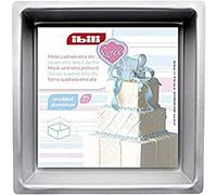 IBILI Molde cuadrado recto extra alto 20X20X10