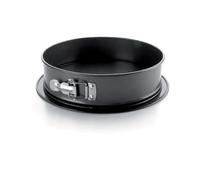 IBILI Molde desmontable redondo con base extra Moka 20x7 cm chapa de acero antiadherente