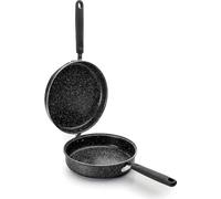 Ibili Natura, sartén para tortillas, modelo 441020, diámetro máximo de 20 cm, aluminio, apta para cocinas de inducción, con revestimiento antiadherente