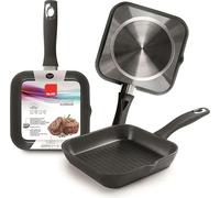 Ibili Neuer Induplus, parrilla con vertedor, 18 cm, color plateado. Color: plateado. Talla única