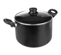 IBILI - Olla con tapa de cristal, Aluminio, 16 cms, Antiadherente, Apta para induccion
