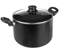 IBILI - Olla con tapa de cristal, Aluminio, 20 cms, Antiadherente, Apta para induccion
