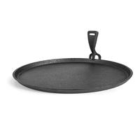 Ibili - Plato de Hierro Fundido redondo 26 cm diámetro