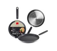 IBILI - Sarten de crepes inducta, 26 cms, Aluminio, Antiadherente, Apto para induccion