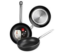 IBILI - Sarten honda i-chef, 24 cms, Aluminio, Antiadherente, Apto para induccion
