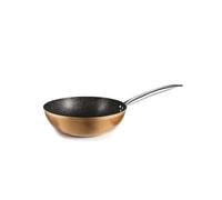 IBILI - Sarten honda natura copper, 28 cms, Aluminio, Antiadherente estilo piedra, Apto para induccion