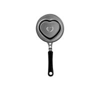 IBILI - Sarten Mini Corazon Moka, Acero, Antiadherente, Apto para induccion