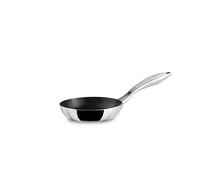 IBILI - Sartén tricapa Triply 14 Cm, Acero inoxidable, Apto para induccion, antiadherente libre de PFOA
