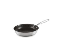IBILI - Sartén tricapa Triply 24 Cm, Acero inoxidable, Apto para induccion, antiadherente libre de PFOA
