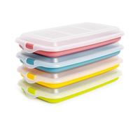 IBILI Set de 4 Tapers para Embutidos y Fiambres Altea – 24,8×14,4×3,3 cm – Libre de BPA, surtido