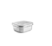 IBILI Táper cuadrado Keepklin 800 ml Acero inoxidable Apto para microondas Tapa hermética