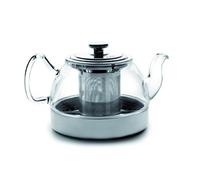 IBILI Tetera de cristal Induction – Borosilicato 1,2 L con filtro, apta para inducción