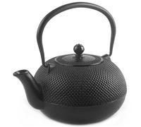 IBILI - Tetera de Hierro Fundido 'Negra' - Con Filtro de Acero Inoxidable - Capacidad: 1,8 L