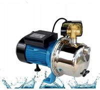 IBO, bomba de jardín AJ 50/60 - acero inoxidable - 1100W - autocebante - alta presión - 60 l/min