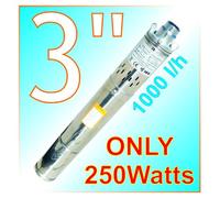 Ibo scr - bomba para pozos profundos (0,25 kw, 230 v, 3 pulgadas, 250