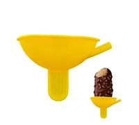 Ice Cream Holder for Kids - Free Cone Grip Cup for Snacks | Food Grade with Wide Base Design, Spill Resistant Dessert Support Tray for Home Parties Travel and Outdoor Use