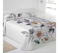 ICEHOME - Colcha Bouti Estampada - Microfibra Extra Suave de Alta Calidad - 15 Modelos Diferentes - Acolchado a Rombos - Cama 90-105/135/150/180 - Relleno Ligero 70 gramos - Fabricado en España