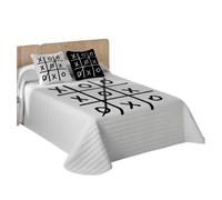 Icehome - colcha bouti estampado - gramaje 70 gramos - cama 150 - 3n raya